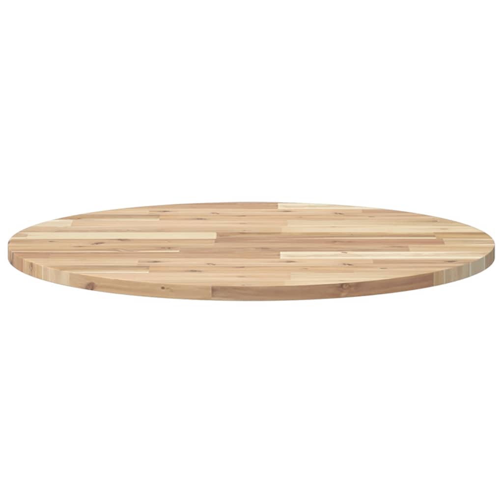 vidaXL Blat de masă rotund, Ø70x2 cm, lemn masiv de acacia vidaXL Blat de masă rotund, Ø70x2 cm, lemn masiv de acacia