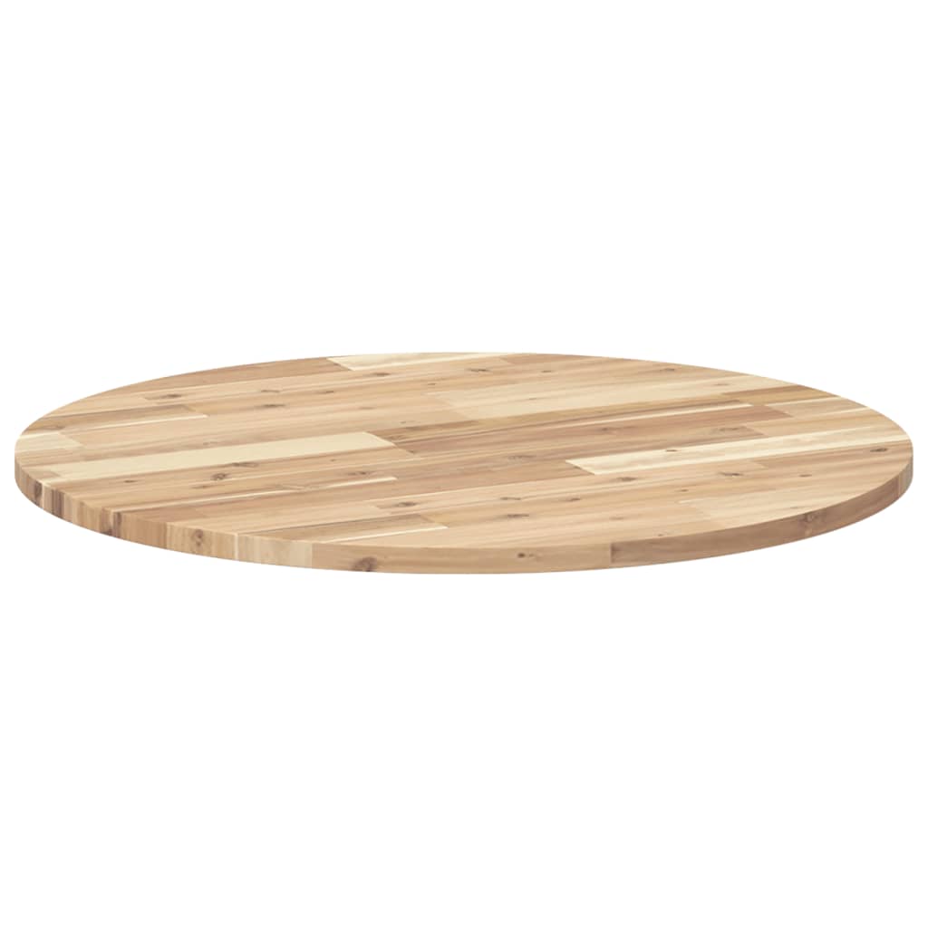 vidaXL Blat de masă rotund, Ø70x2 cm, lemn masiv de acacia vidaXL Blat de masă rotund, Ø70x2 cm, lemn masiv de acacia