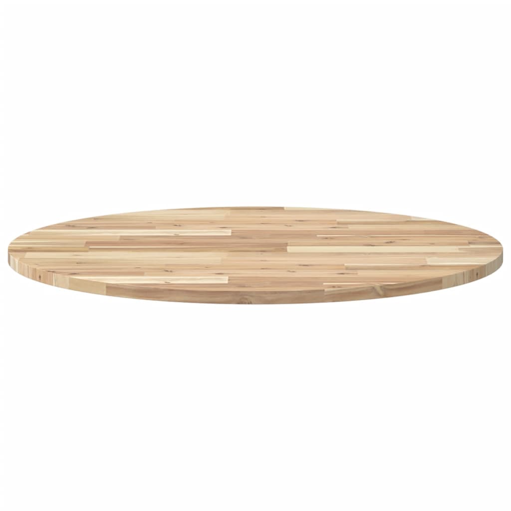 vidaXL Blat de masă rotund, Ø80x2 cm, lemn masiv de acacia vidaXL Blat de masă rotund, Ø80x2 cm, lemn masiv de acacia