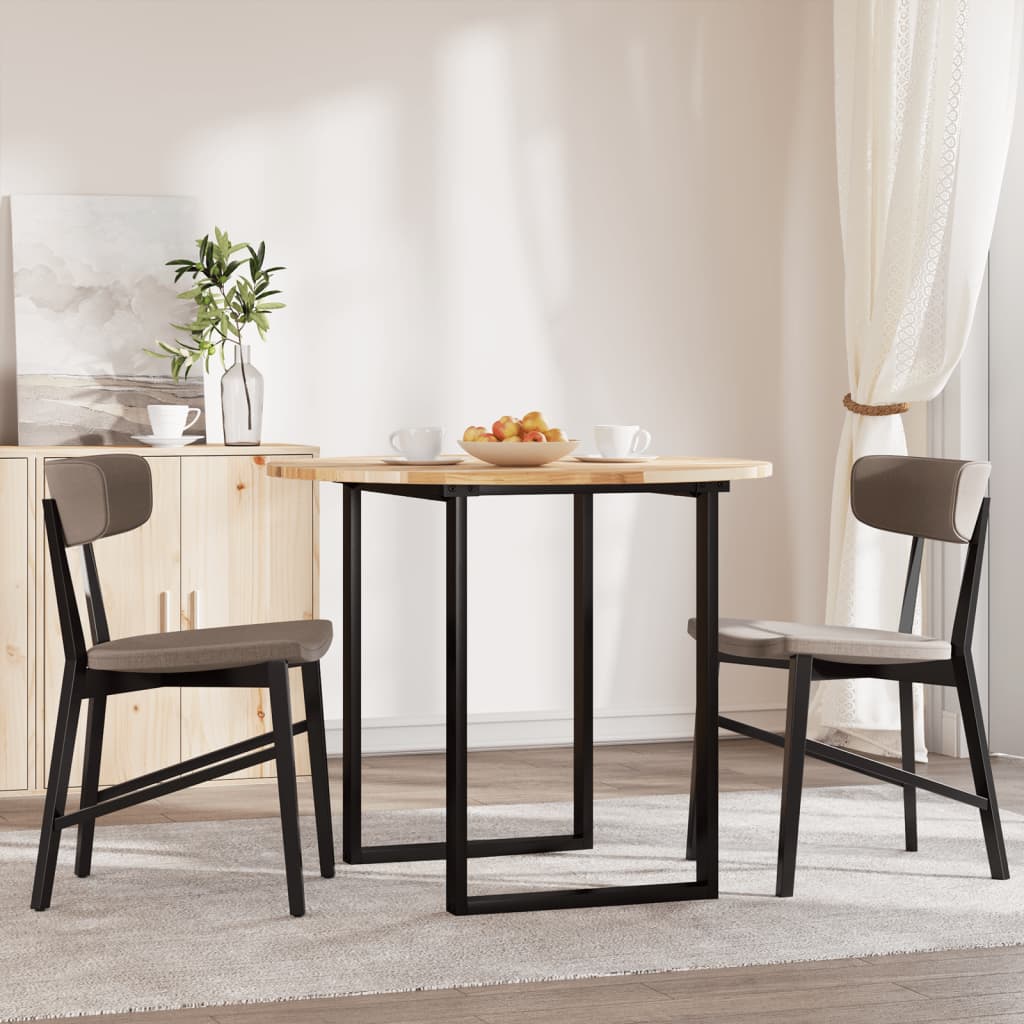 vidaXL Blat de masă rotund, Ø90x2 cm, lemn masiv de acacia vidaXL Blat de masă rotund, Ø90x2 cm, lemn masiv de acacia
