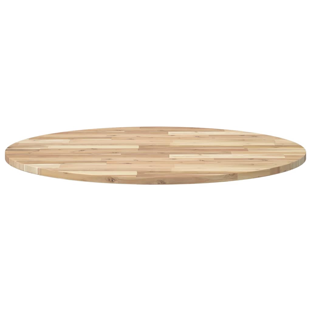 vidaXL Blat de masă rotund, Ø90x2 cm, lemn masiv de acacia vidaXL Blat de masă rotund, Ø90x2 cm, lemn masiv de acacia