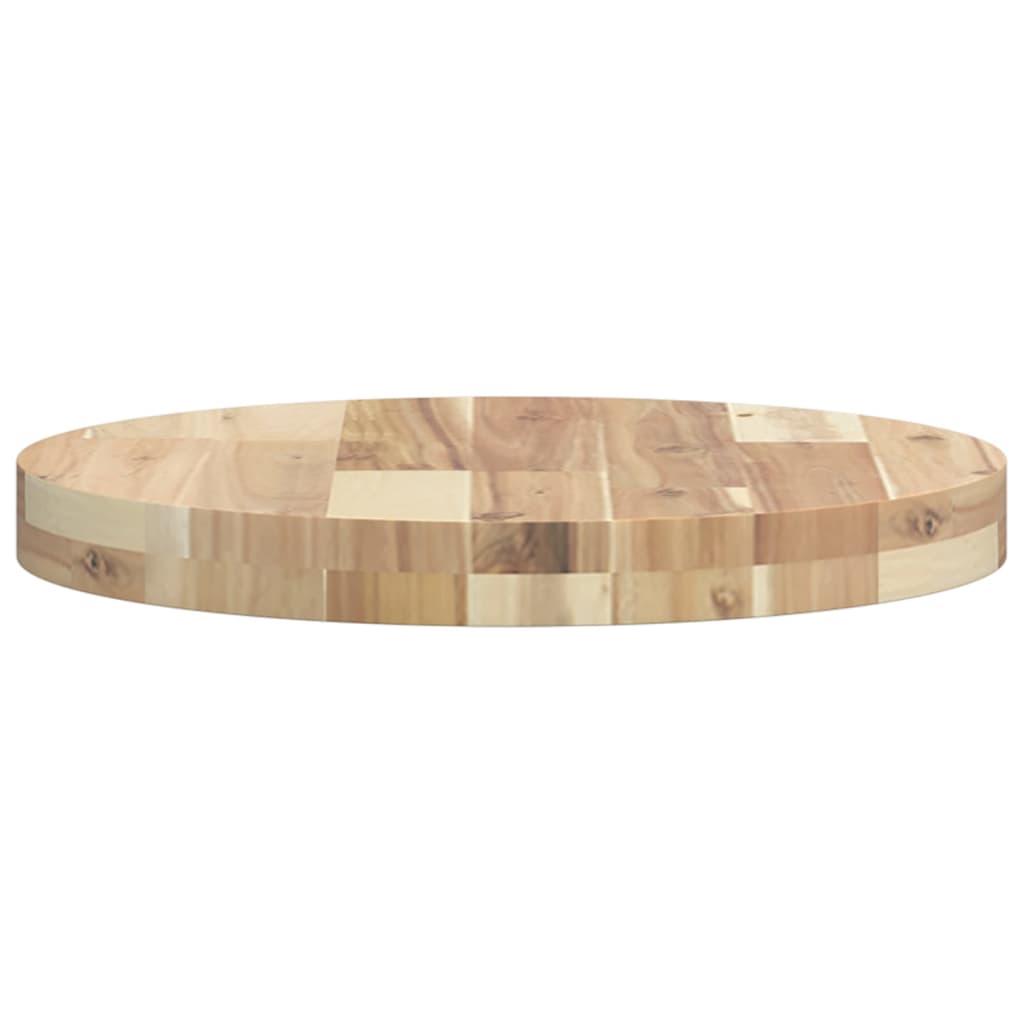 vidaXL Blat de masă rotund, Ø40x4 cm, lemn masiv de acacia vidaXL Blat de masă rotund, Ø40x4 cm, lemn masiv de acacia