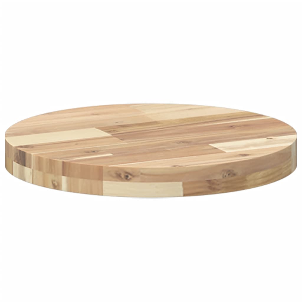 vidaXL Blat de masă rotund, Ø40x4 cm, lemn masiv de acacia vidaXL Blat de masă rotund, Ø40x4 cm, lemn masiv de acacia