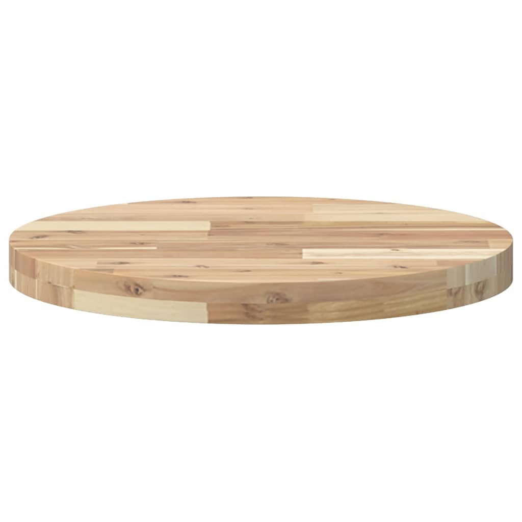 vidaXL Blat de masă rotund, Ø50x4 cm, lemn masiv de acacia vidaXL Blat de masă rotund, Ø50x4 cm, lemn masiv de acacia