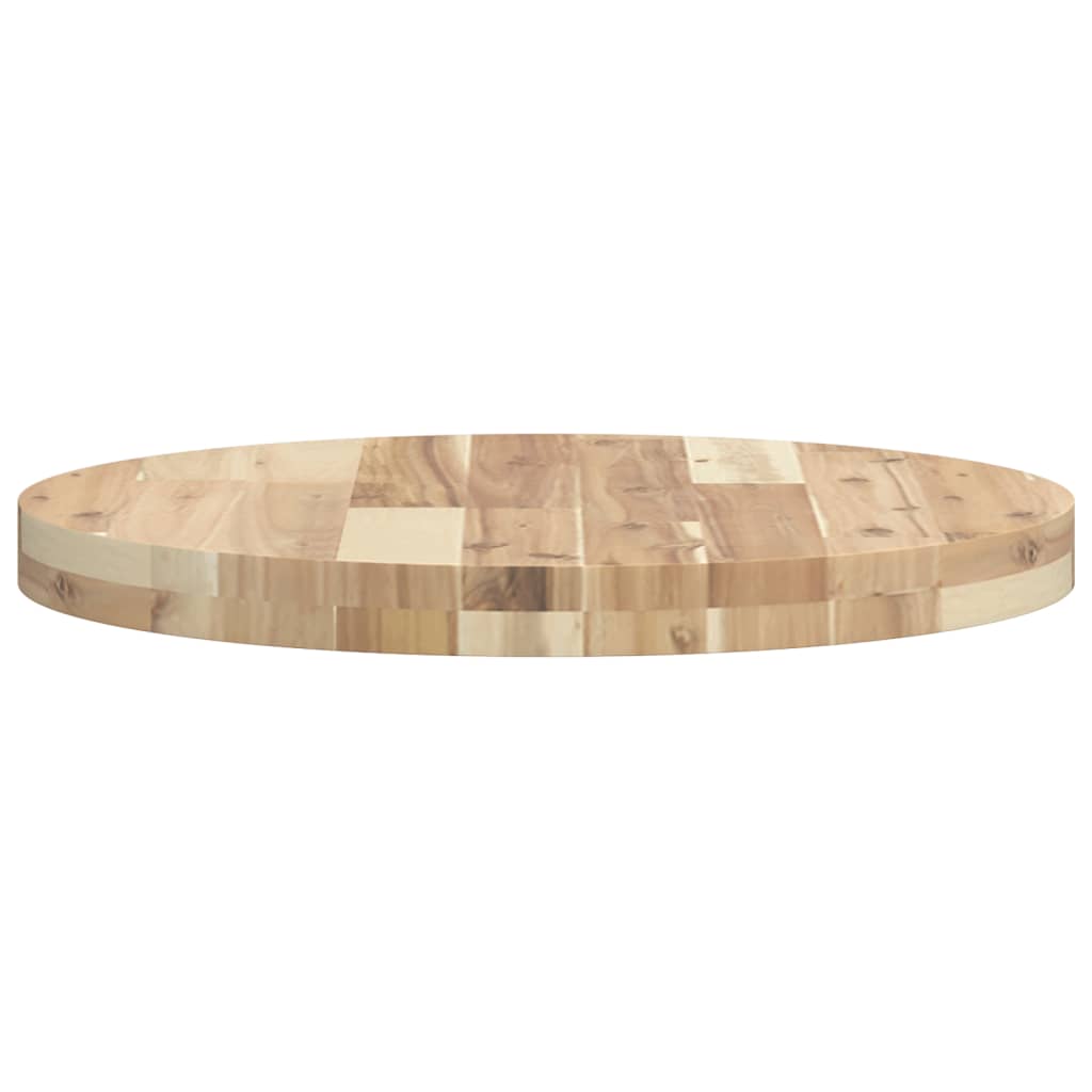 vidaXL Blat de masă rotund, Ø50x4 cm, lemn masiv de acacia vidaXL Blat de masă rotund, Ø50x4 cm, lemn masiv de acacia