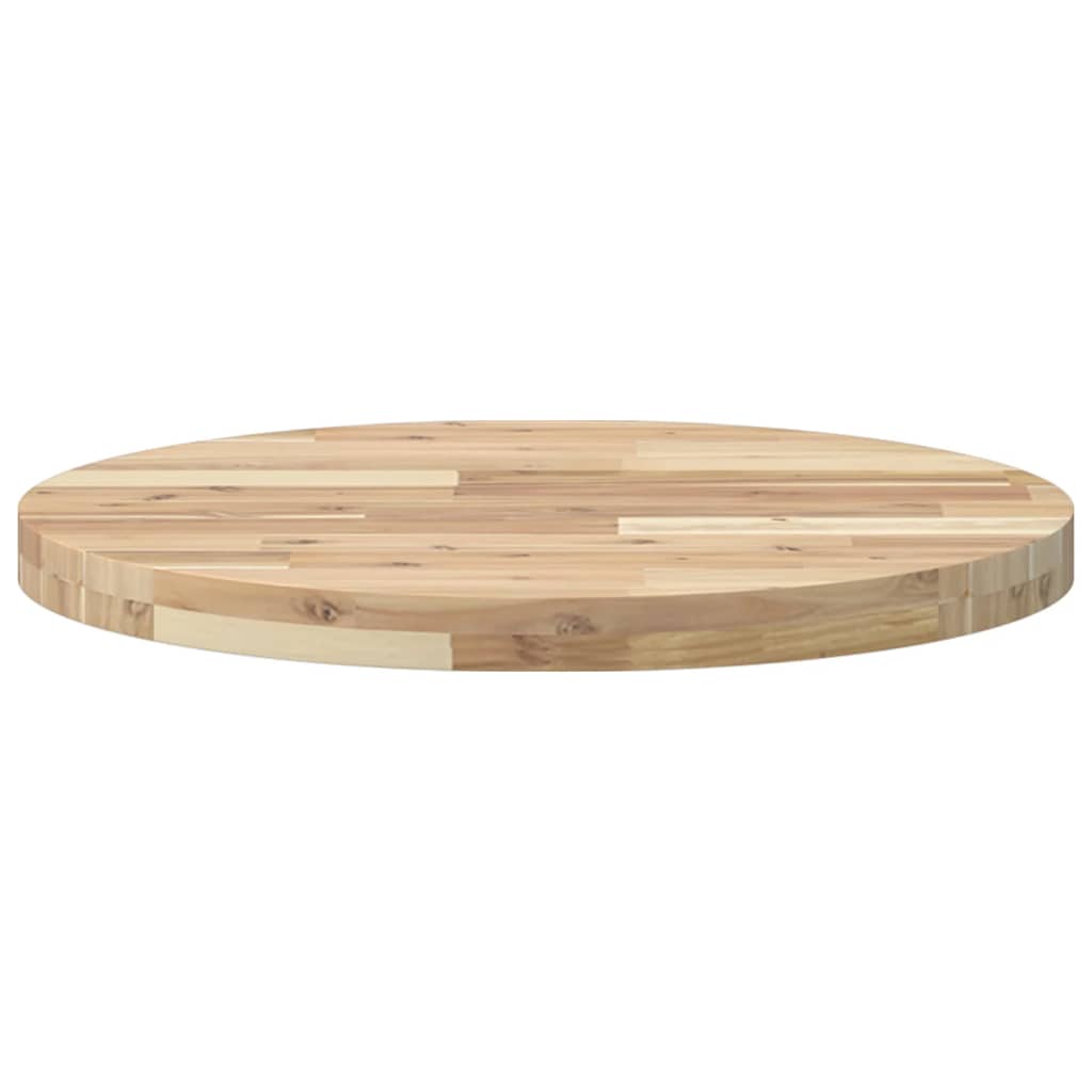 vidaXL Blat de masă rotund, Ø60x4 cm, lemn masiv de acacia vidaXL Blat de masă rotund, Ø60x4 cm, lemn masiv de acacia