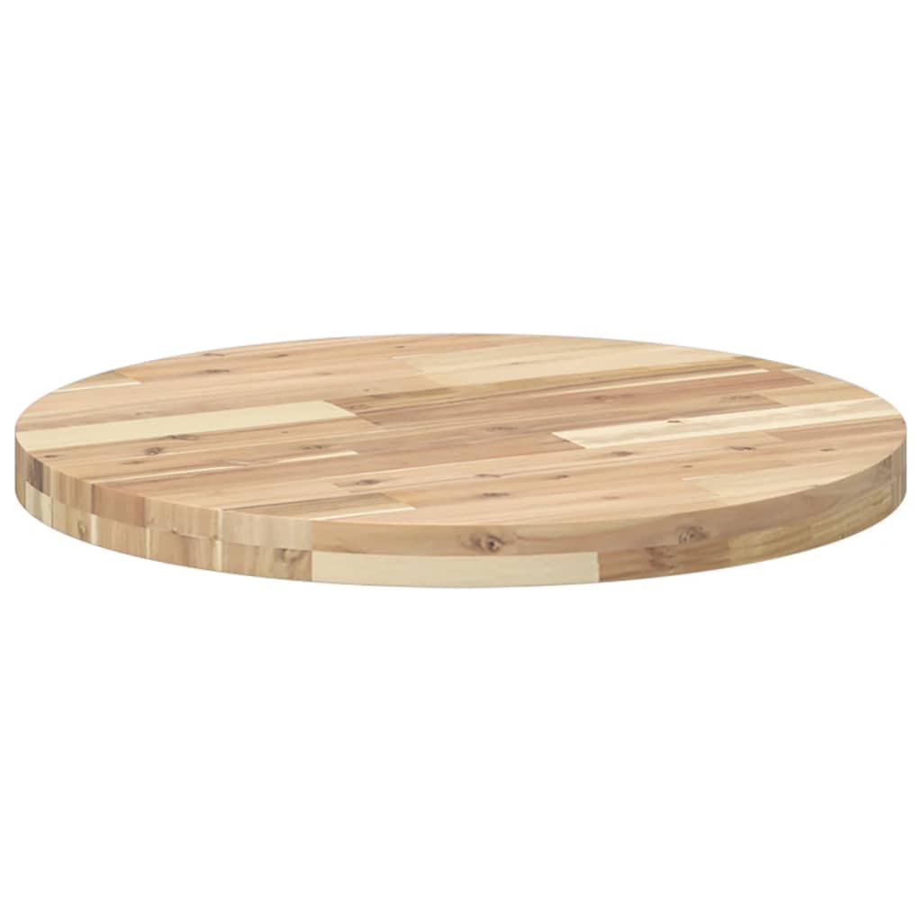 vidaXL Blat de masă rotund, Ø60x4 cm, lemn masiv de acacia vidaXL Blat de masă rotund, Ø60x4 cm, lemn masiv de acacia