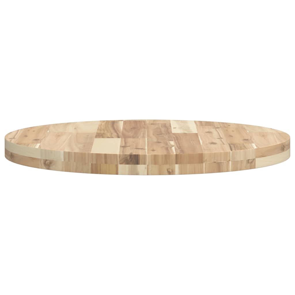 vidaXL Blat de masă rotund, Ø60x4 cm, lemn masiv de acacia vidaXL Blat de masă rotund, Ø60x4 cm, lemn masiv de acacia