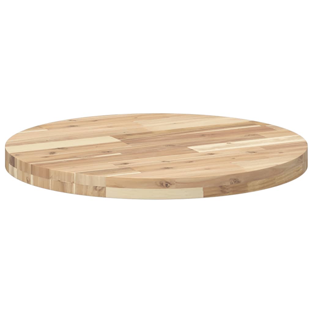 vidaXL Blat de masă rotund, Ø60x4 cm, lemn masiv de acacia vidaXL Blat de masă rotund, Ø60x4 cm, lemn masiv de acacia