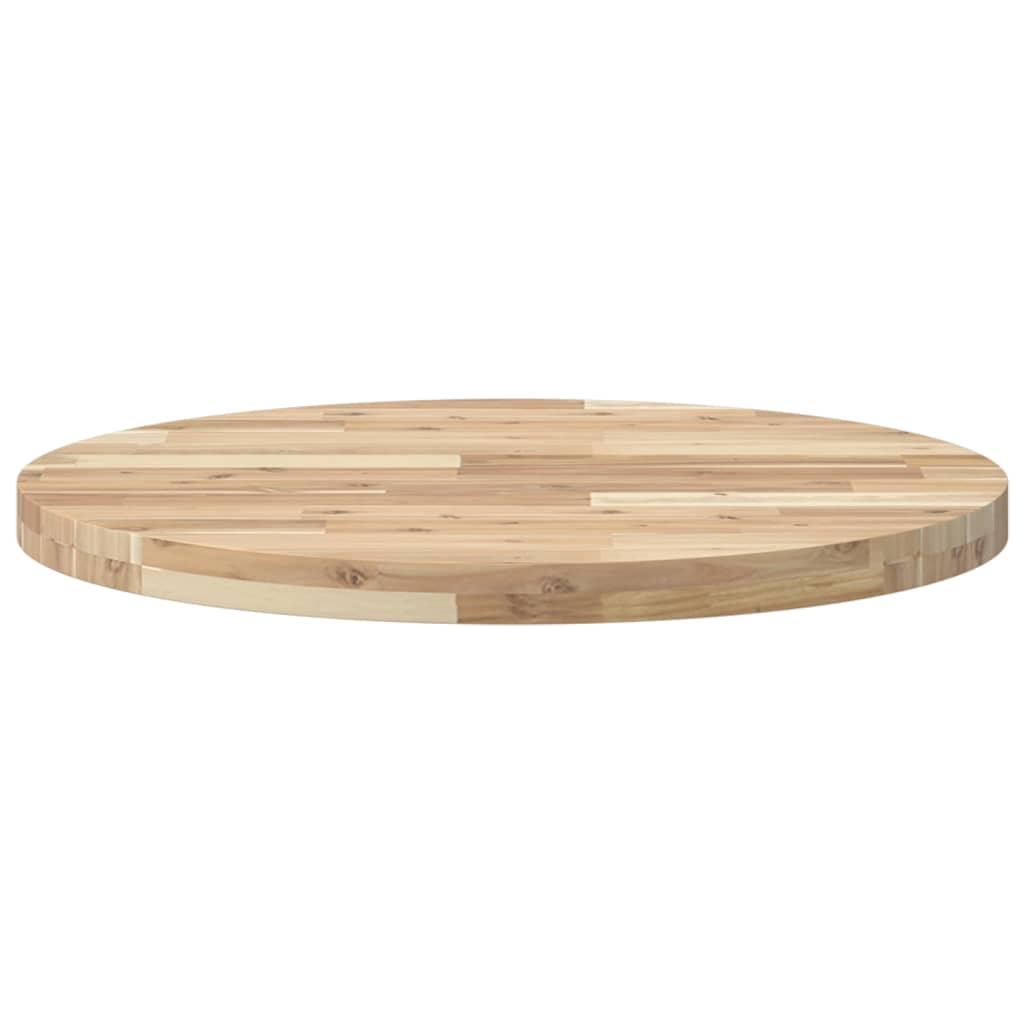 vidaXL Blat de masă rotund, Ø70x4 cm, lemn masiv de acacia vidaXL Blat de masă rotund, Ø70x4 cm, lemn masiv de acacia