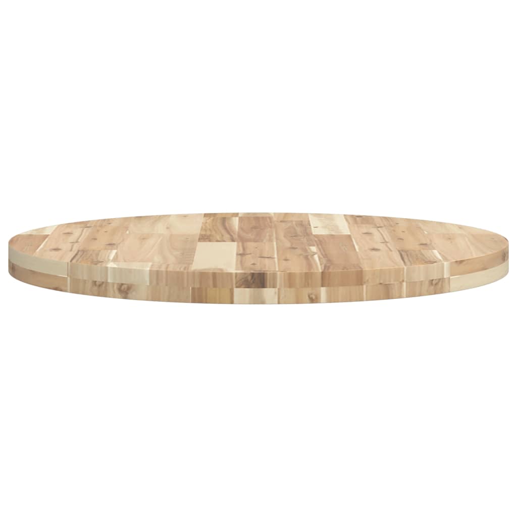 vidaXL Blat de masă rotund, Ø70x4 cm, lemn masiv de acacia vidaXL Blat de masă rotund, Ø70x4 cm, lemn masiv de acacia