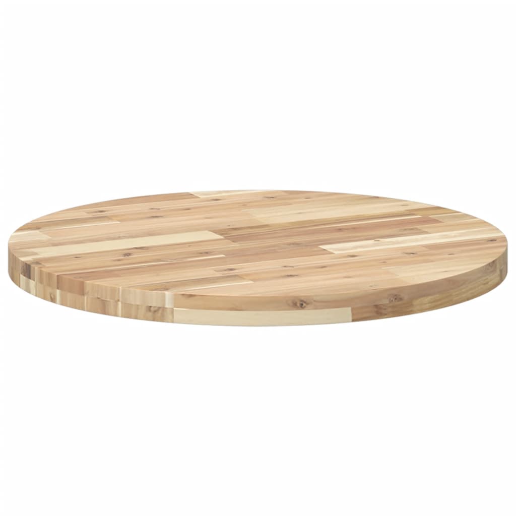 vidaXL Blat de masă rotund, Ø70x4 cm, lemn masiv de acacia vidaXL Blat de masă rotund, Ø70x4 cm, lemn masiv de acacia
