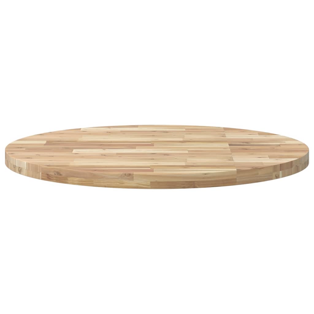 vidaXL Blat de masă rotund, Ø90x4 cm, lemn masiv de acacia vidaXL Blat de masă rotund, Ø90x4 cm, lemn masiv de acacia