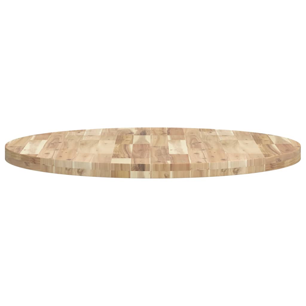 vidaXL Blat de masă rotund, Ø90x4 cm, lemn masiv de acacia vidaXL Blat de masă rotund, Ø90x4 cm, lemn masiv de acacia