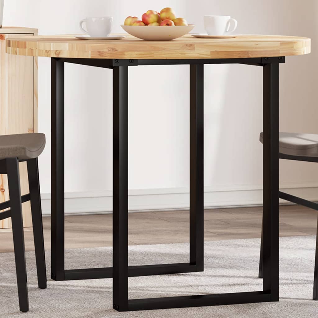 vidaXL Blat de masă rotund, Ø90x4 cm, lemn masiv de acacia vidaXL Blat de masă rotund, Ø90x4 cm, lemn masiv de acacia