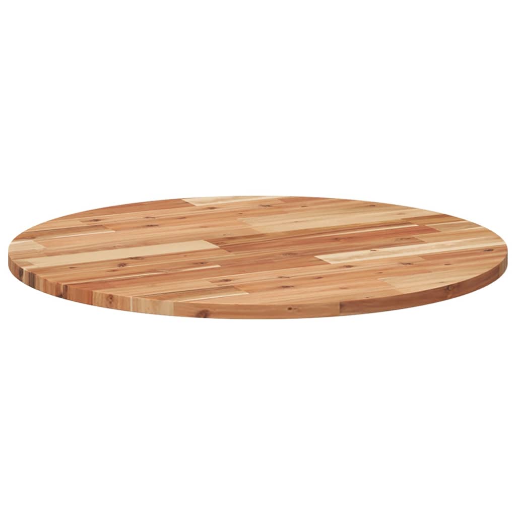 vidaXL Blat de masă rotund, Ø70x2 cm, lemn masiv de acacia vidaXL Blat de masă rotund, Ø70x2 cm, lemn masiv de acacia