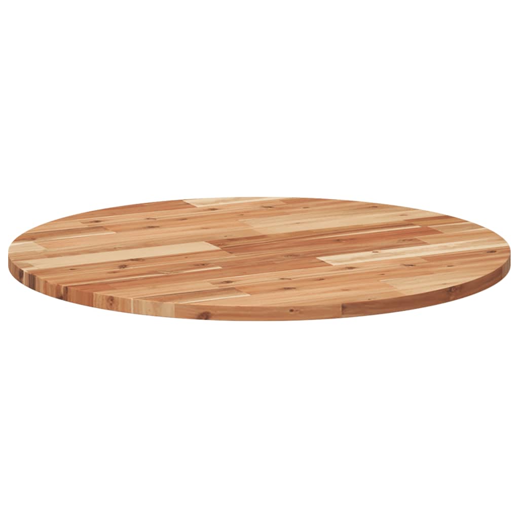 vidaXL Blat de masă rotund, Ø70x2 cm, lemn masiv de acacia vidaXL Blat de masă rotund, Ø70x2 cm, lemn masiv de acacia
