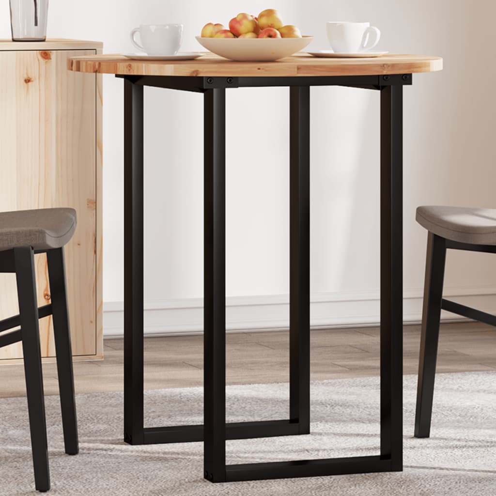 vidaXL Blat de masă rotund, Ø70x2 cm, lemn masiv de acacia vidaXL Blat de masă rotund, Ø70x2 cm, lemn masiv de acacia