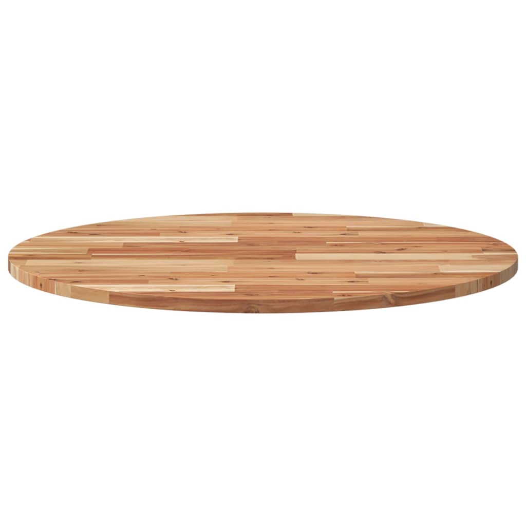 vidaXL Blat de masă rotund, Ø80x2 cm, lemn masiv de acacia vidaXL Blat de masă rotund, Ø80x2 cm, lemn masiv de acacia