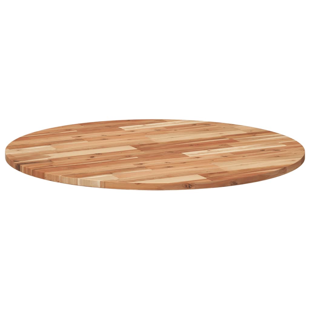 vidaXL Blat de masă rotund, Ø90x2 cm, lemn masiv de acacia vidaXL Blat de masă rotund, Ø90x2 cm, lemn masiv de acacia