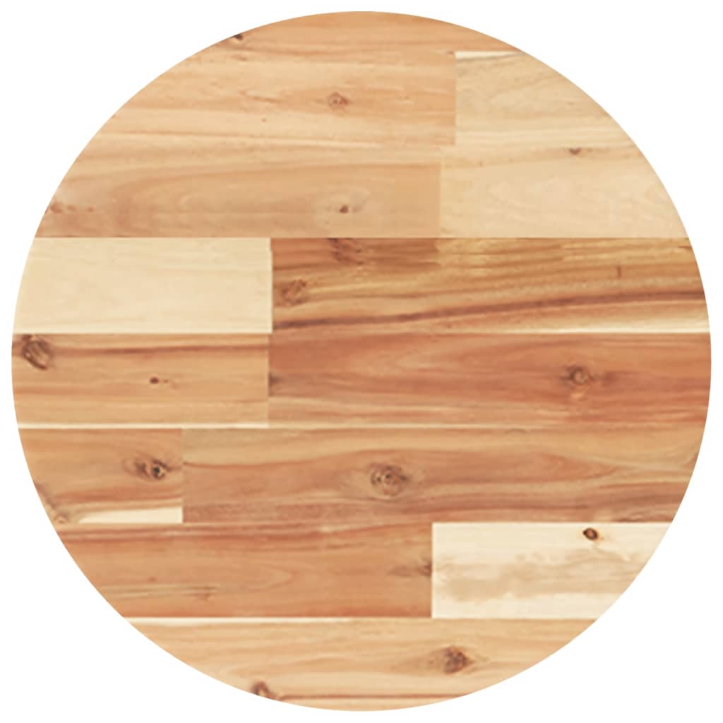 vidaXL Blat de masă rotund, Ø40x4 cm, lemn masiv de acacia vidaXL Blat de masă rotund, Ø40x4 cm, lemn masiv de acacia