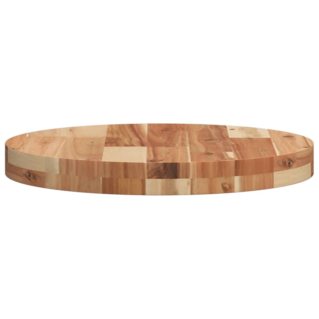 vidaXL Blat de masă rotund, Ø40x4 cm, lemn masiv de acacia vidaXL Blat de masă rotund, Ø40x4 cm, lemn masiv de acacia