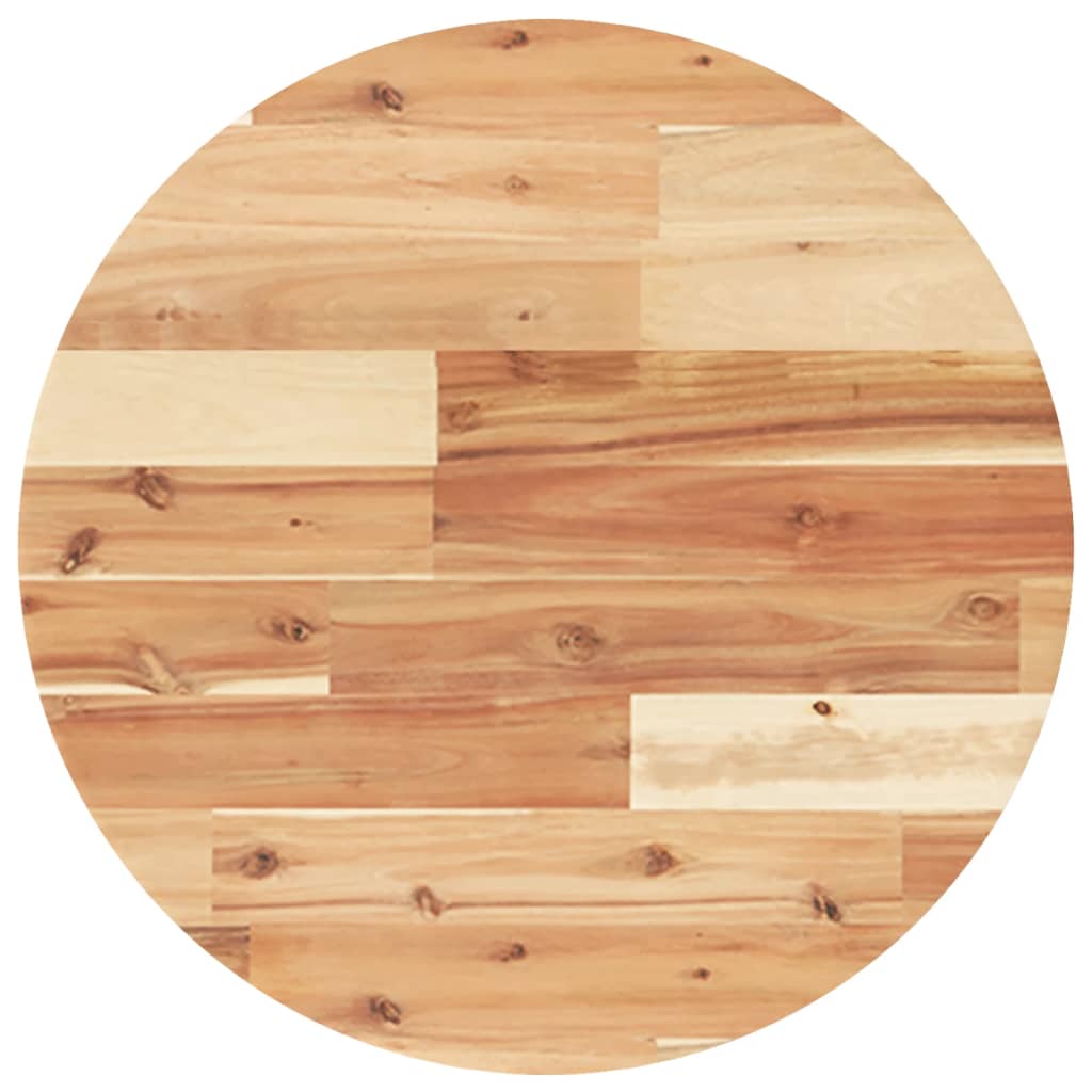 vidaXL Blat de masă rotund, Ø50x4 cm, lemn masiv de acacia vidaXL Blat de masă rotund, Ø50x4 cm, lemn masiv de acacia