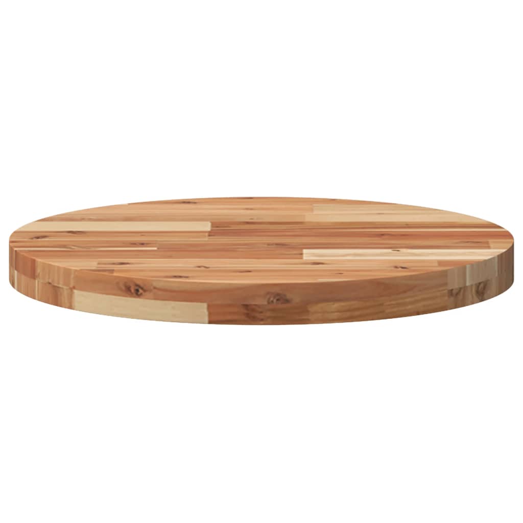 vidaXL Blat de masă rotund, Ø50x4 cm, lemn masiv de acacia vidaXL Blat de masă rotund, Ø50x4 cm, lemn masiv de acacia
