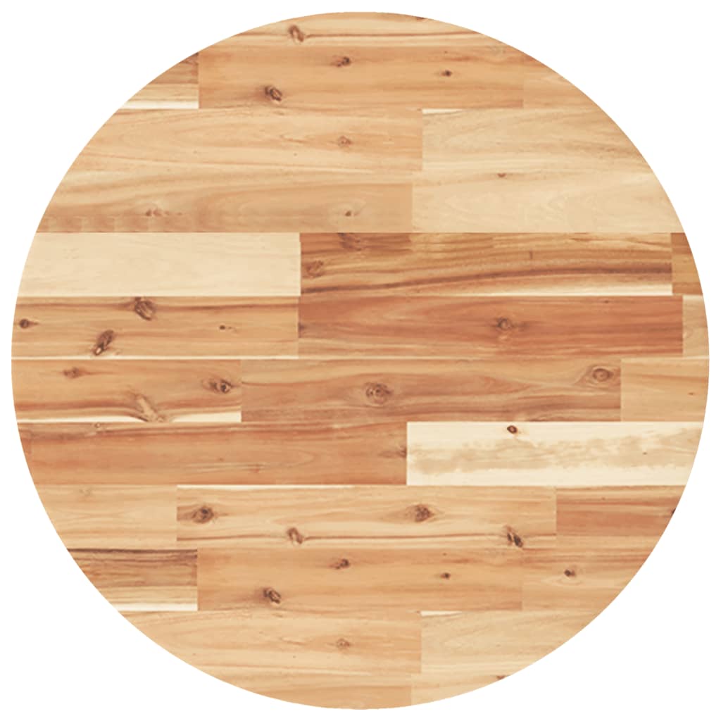vidaXL Blat de masă rotund, Ø60x4 cm, lemn masiv de acacia vidaXL Blat de masă rotund, Ø60x4 cm, lemn masiv de acacia