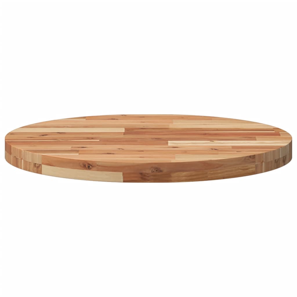 vidaXL Blat de masă rotund, Ø60x4 cm, lemn masiv de acacia vidaXL Blat de masă rotund, Ø60x4 cm, lemn masiv de acacia