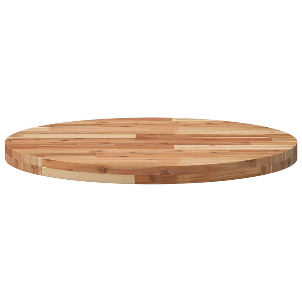vidaXL Blat de masă rotund, Ø70x4 cm, lemn masiv de acacia vidaXL Blat de masă rotund, Ø70x4 cm, lemn masiv de acacia