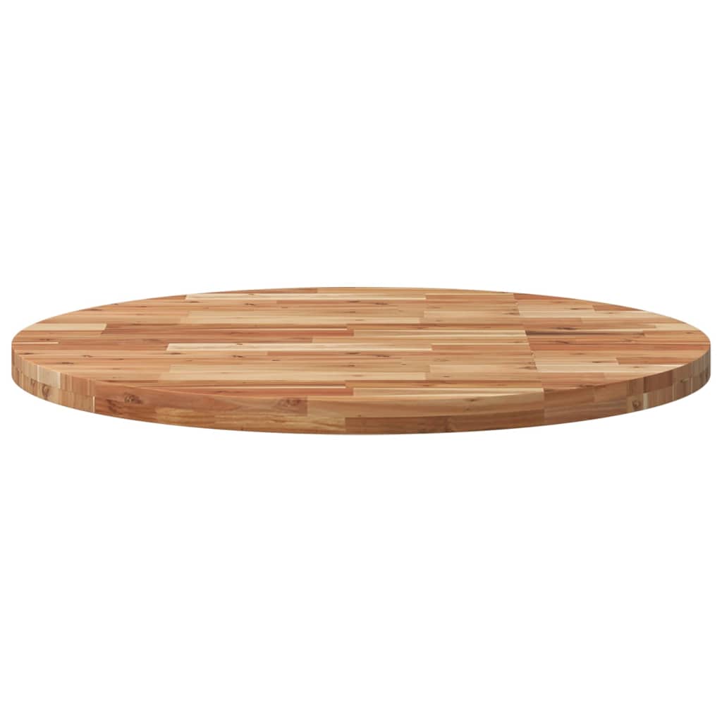 vidaXL Blat de masă rotund, Ø90x4 cm, lemn masiv de acacia vidaXL Blat de masă rotund, Ø90x4 cm, lemn masiv de acacia