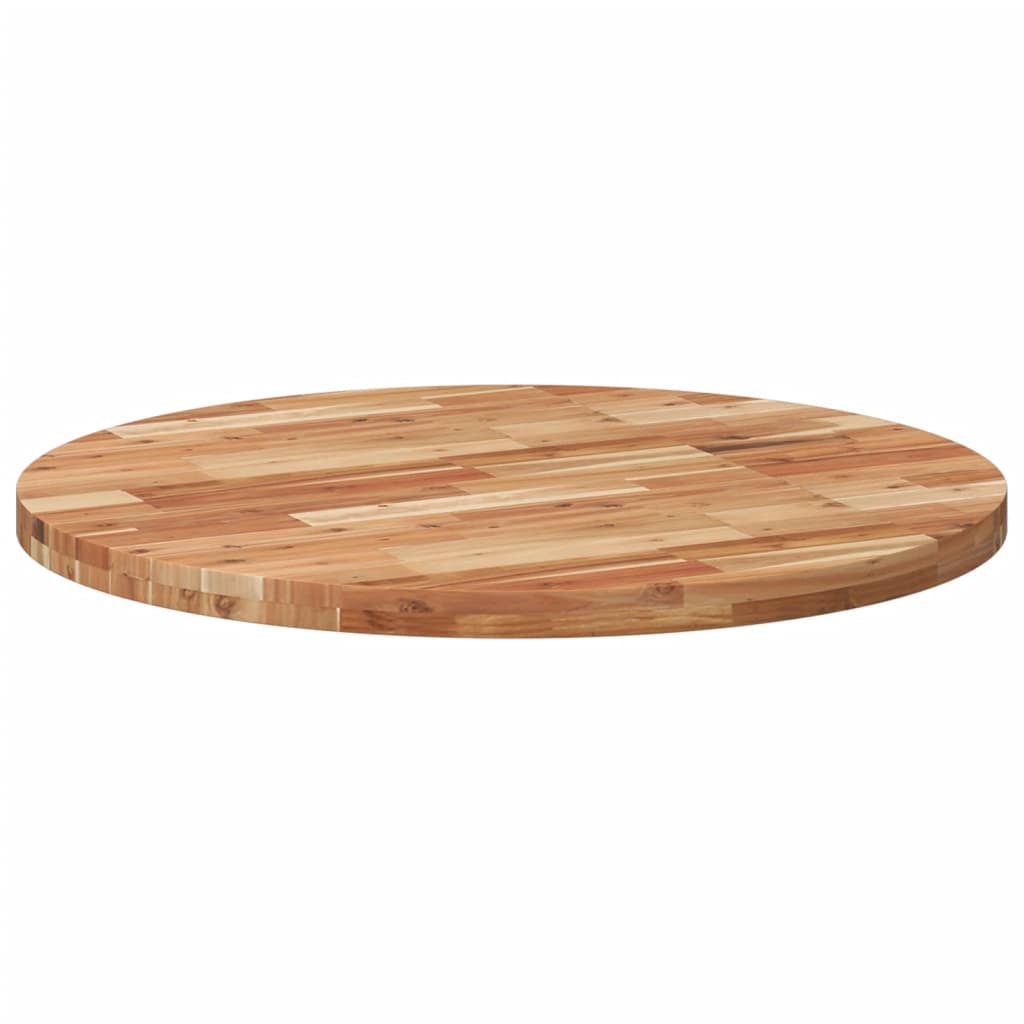 vidaXL Blat de masă rotund, Ø90x4 cm, lemn masiv de acacia vidaXL Blat de masă rotund, Ø90x4 cm, lemn masiv de acacia