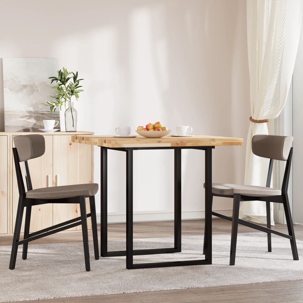 vidaXL Blat de masă pătrat, 80x80x4 cm, lemn masiv de acacia