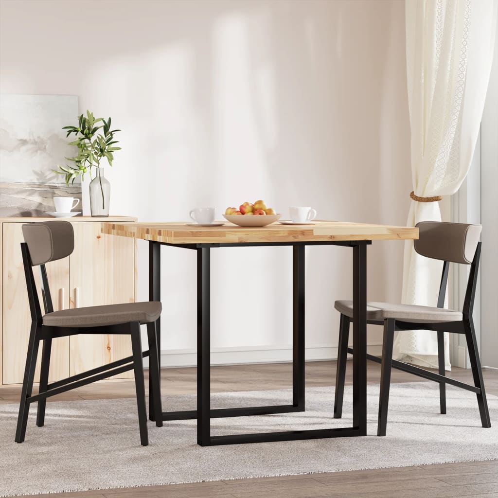 vidaXL Blat de masă pătrat, 90x90x4 cm, lemn masiv de acacia