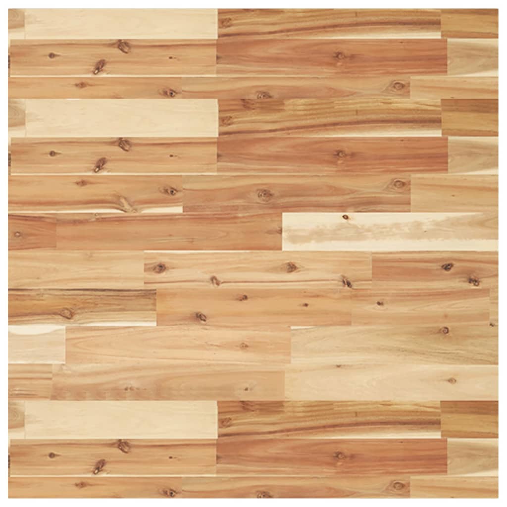 vidaXL Blat de masă pătrat, 70x70x4 cm, lemn masiv de acacia