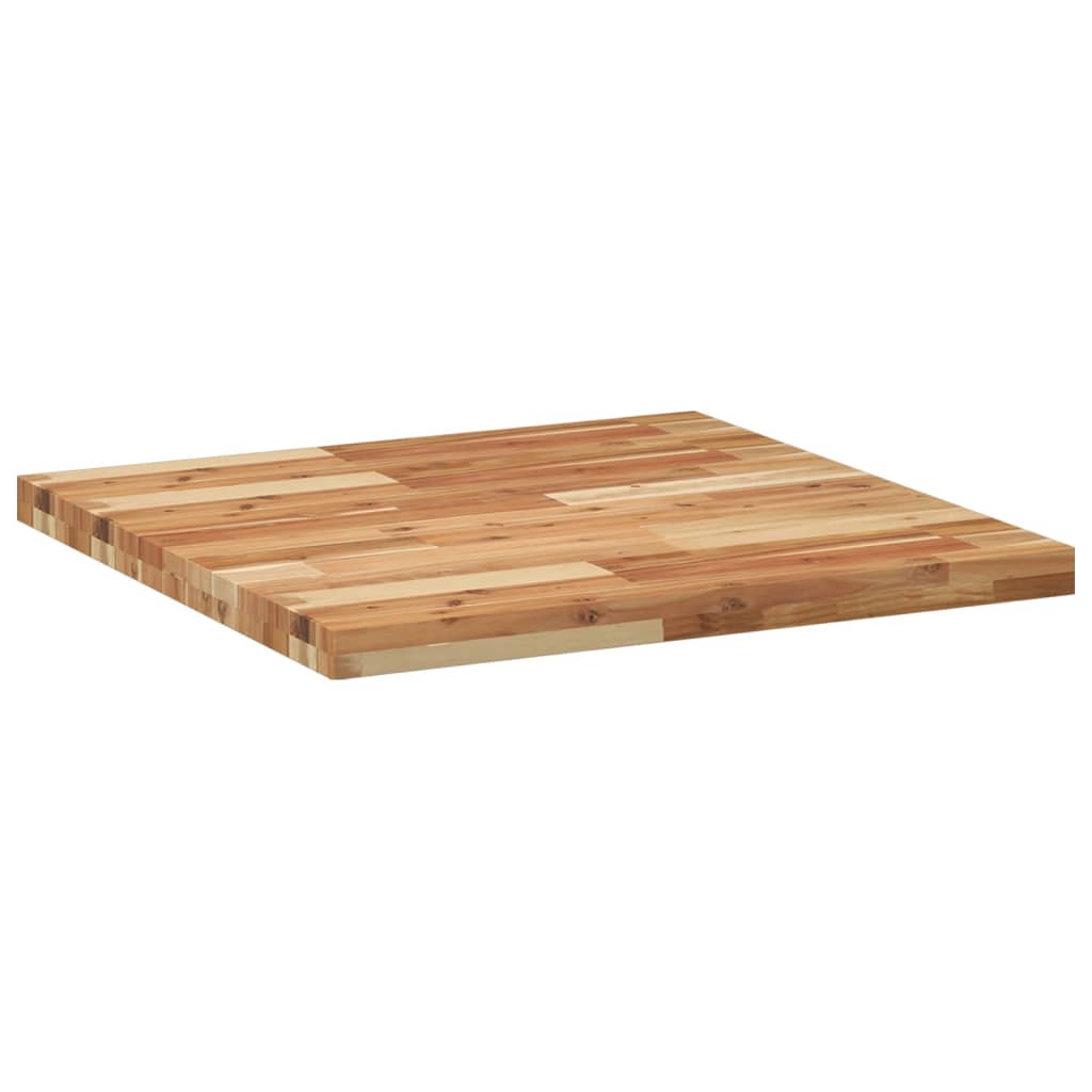 vidaXL Blat de masă pătrat, 70x70x4 cm, lemn masiv de acacia