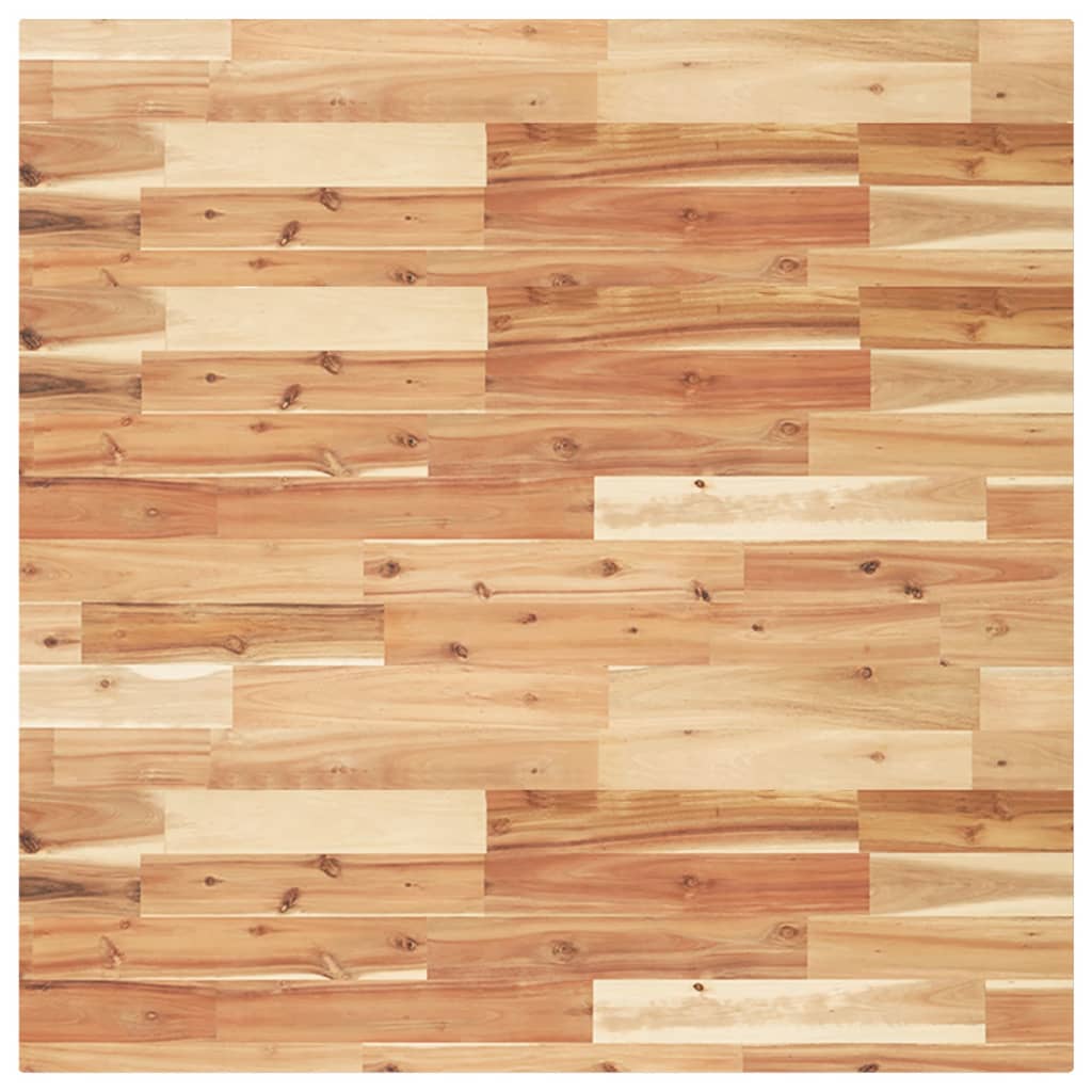 vidaXL Blat de masă pătrat, 90x90x4 cm, lemn masiv de acacia