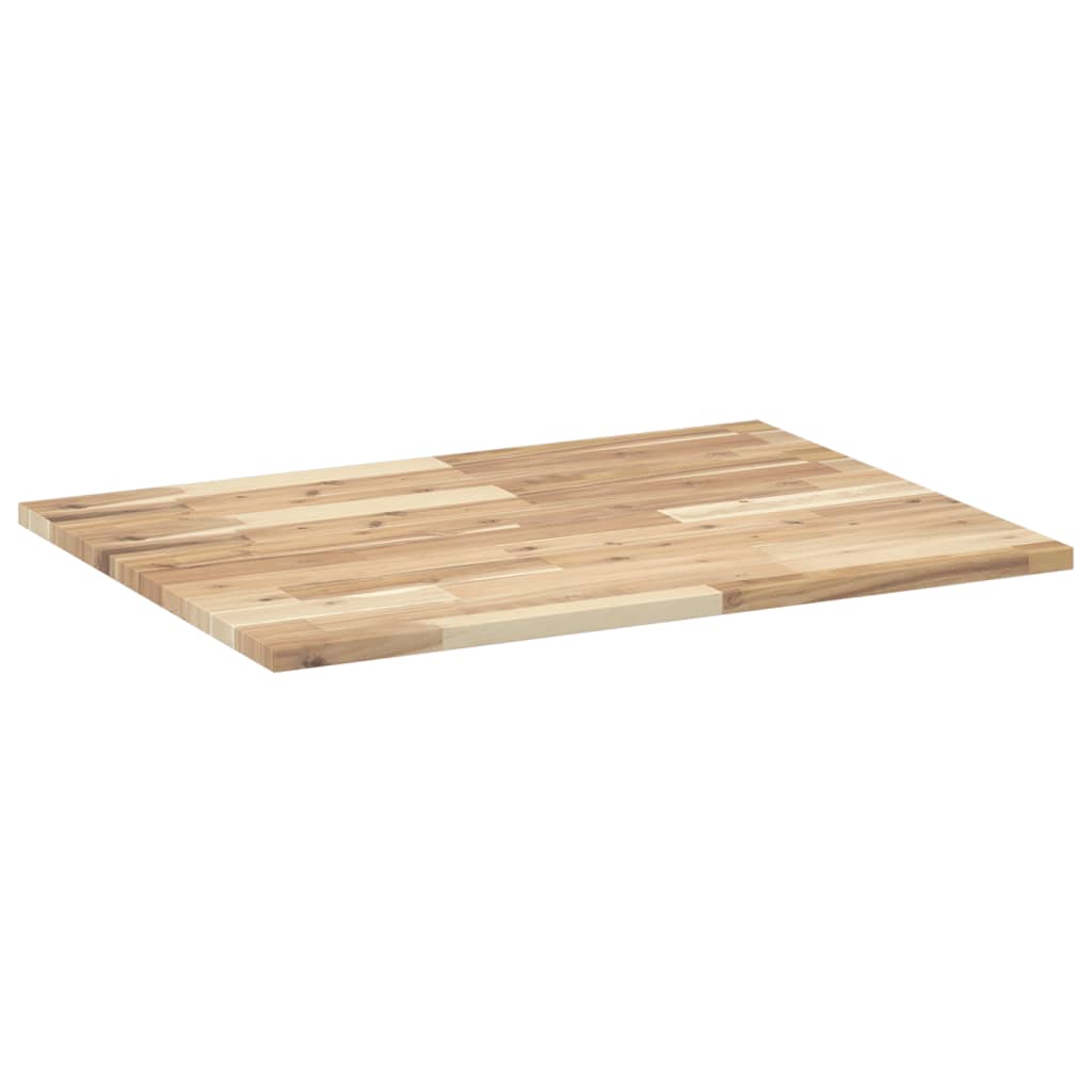 vidaXL Blat de masă, 100x60x2 cm, dreptunghiular, lemn masiv de acacia vidaXL Blat de masă, 100x60x2 cm, dreptunghiular, lemn masiv de acacia