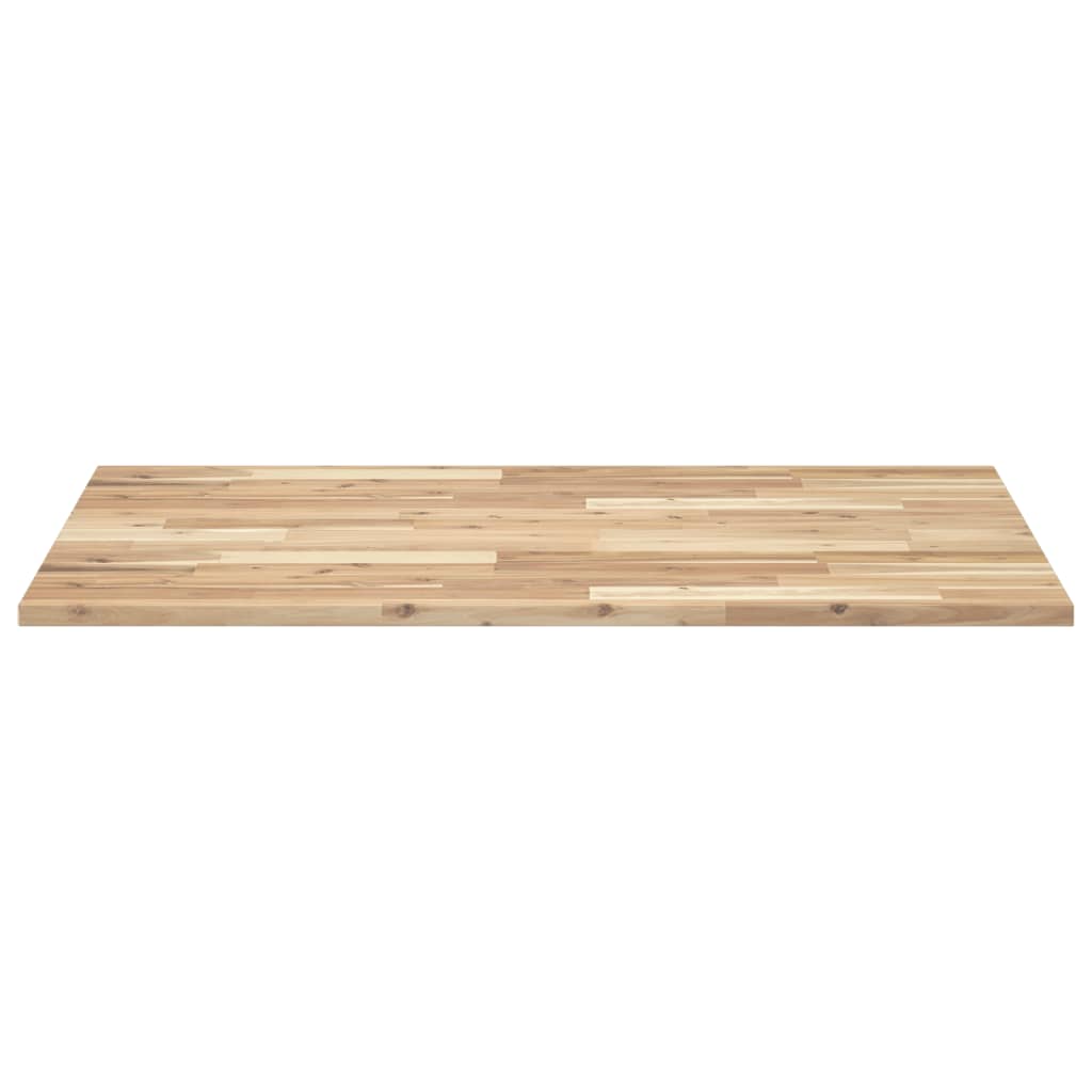 vidaXL Blat de masă, 80x70x2 cm, dreptunghiular, lemn masiv de acacia