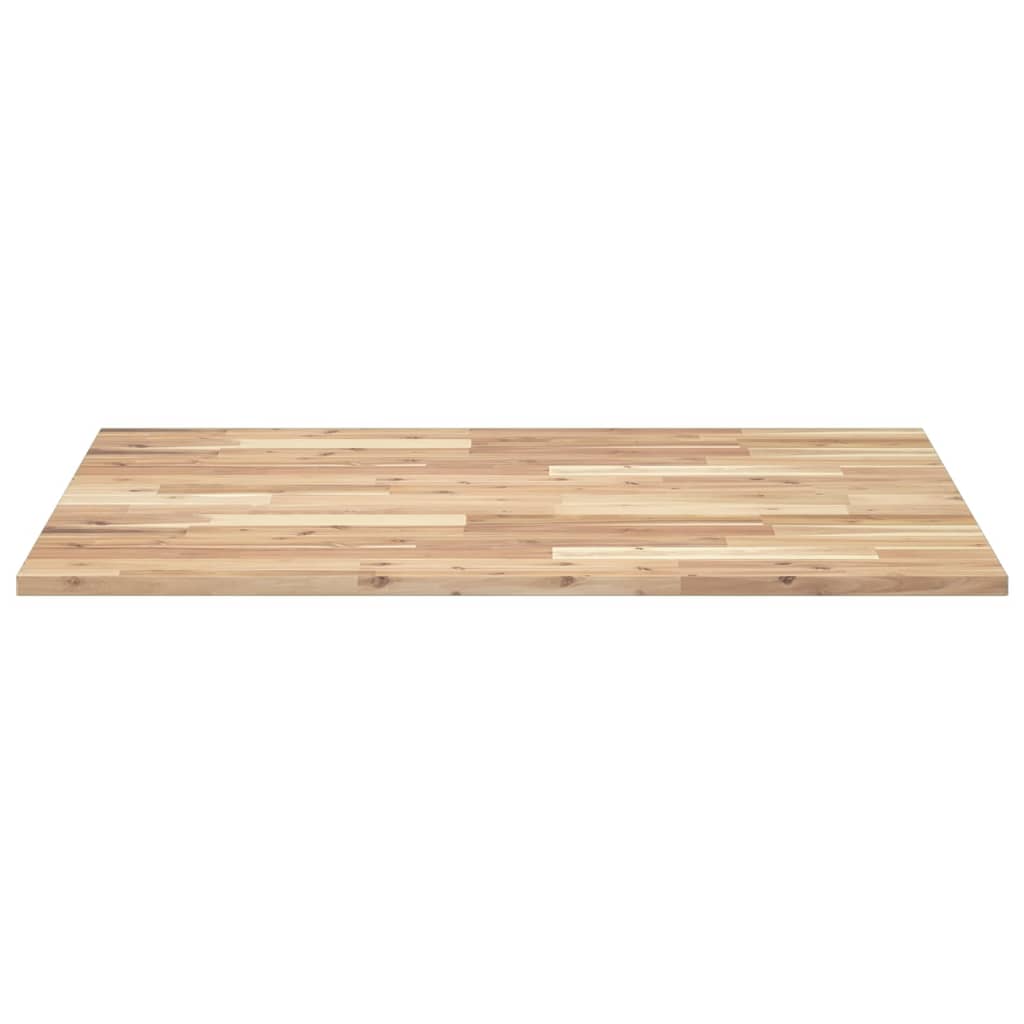 vidaXL Blat de masă, 100x80x2 cm, dreptunghiular, lemn masiv de acacia vidaXL Blat de masă, 100x80x2 cm, dreptunghiular, lemn masiv de acacia