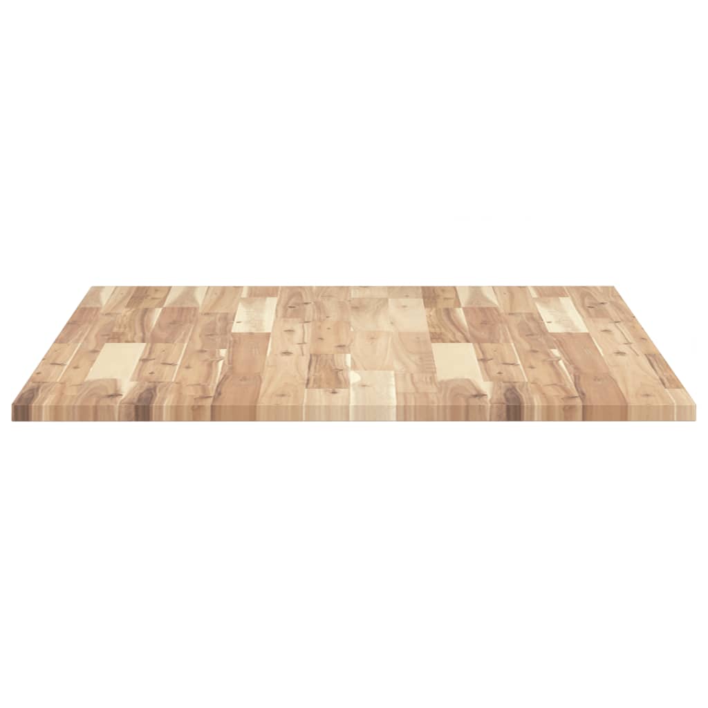 vidaXL Blat de masă, 100x80x2 cm, dreptunghiular, lemn masiv de acacia vidaXL Blat de masă, 100x80x2 cm, dreptunghiular, lemn masiv de acacia