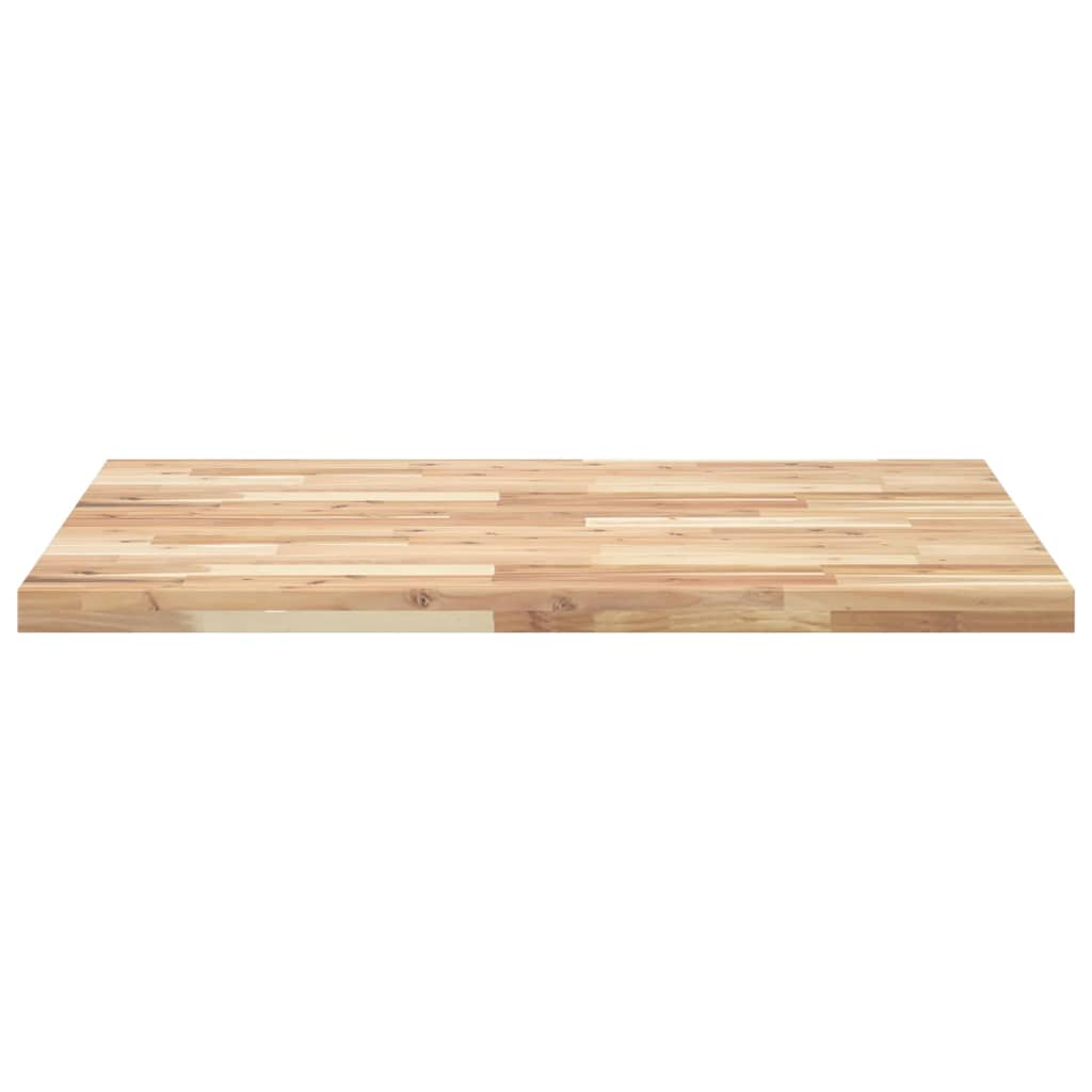 vidaXL Blat de masă, 100x80x4 cm, dreptunghiular, lemn masiv de acacia vidaXL Blat de masă, 100x80x4 cm, dreptunghiular, lemn masiv de acacia