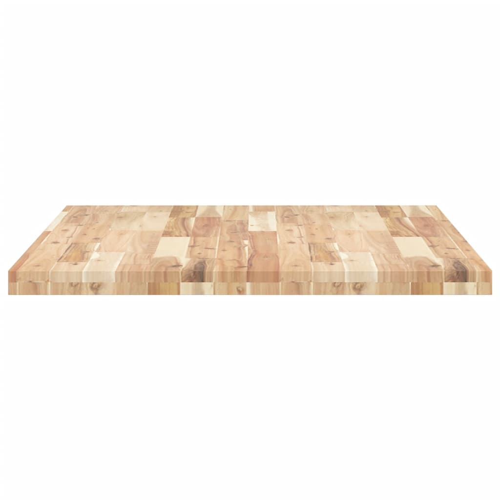 vidaXL Blat de masă, 100x80x4 cm, dreptunghiular, lemn masiv de acacia vidaXL Blat de masă, 100x80x4 cm, dreptunghiular, lemn masiv de acacia
