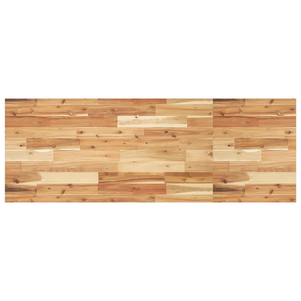 vidaXL Blat de masă, 140x50x2 cm, dreptunghiular, lemn masiv de acacia vidaXL Blat de masă, 140x50x2 cm, dreptunghiular, lemn masiv de acacia