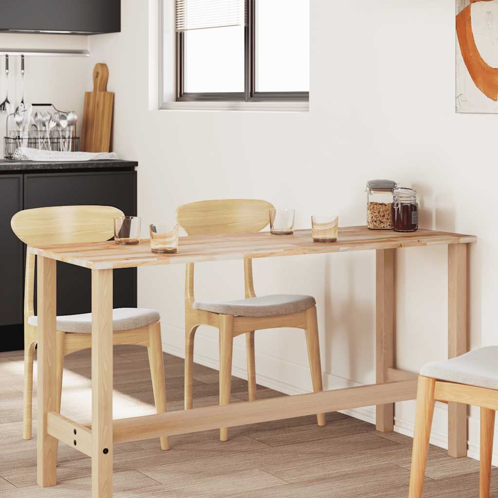 vidaXL Blat de masă, 160x50x2 cm, dreptunghiular, lemn masiv de acacia