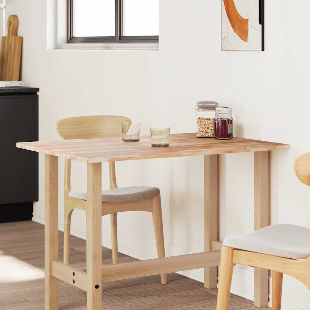 vidaXL Blat de masă, 120x70x2 cm, dreptunghiular, lemn masiv de acacia