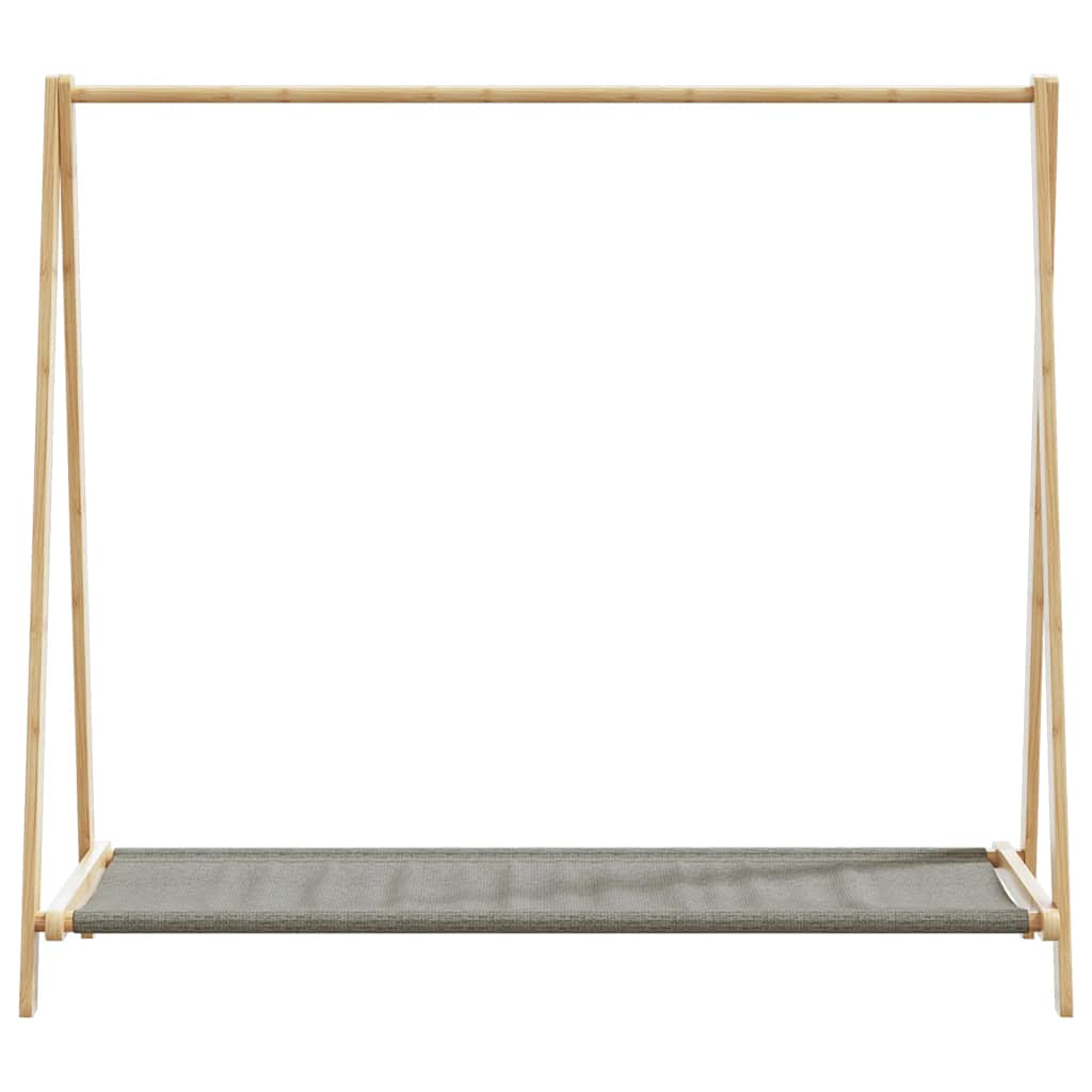 vidaXL Cuier pentru haine cu rafturi, 106x34x102 cm, bambus vidaXL Cuier pentru haine cu rafturi, 106x34x102 cm, bambus