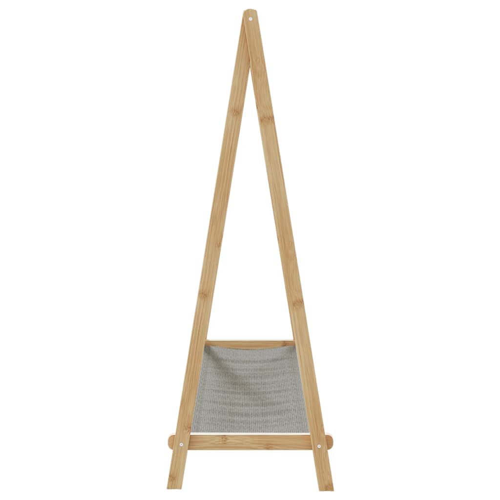 vidaXL Cuier pentru haine cu rafturi, 106x34x102 cm, bambus vidaXL Cuier pentru haine cu rafturi, 106x34x102 cm, bambus