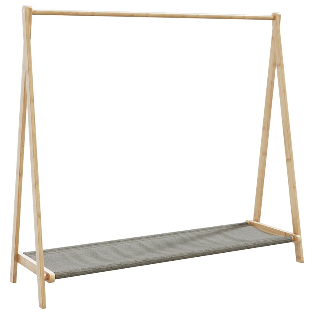 vidaXL Cuier pentru haine cu rafturi, 106x34x102 cm, bambus vidaXL Cuier pentru haine cu rafturi, 106x34x102 cm, bambus